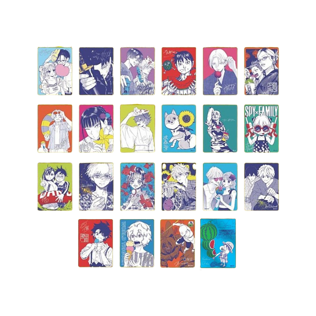 Shueisha Natsukomi 2026 MetaKira Metallic Promo Card