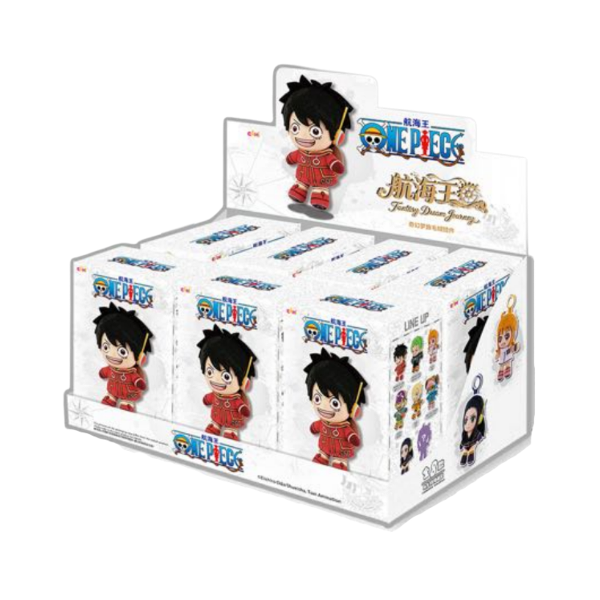 One Piece Fantasy Dream Journey Plush Keychain