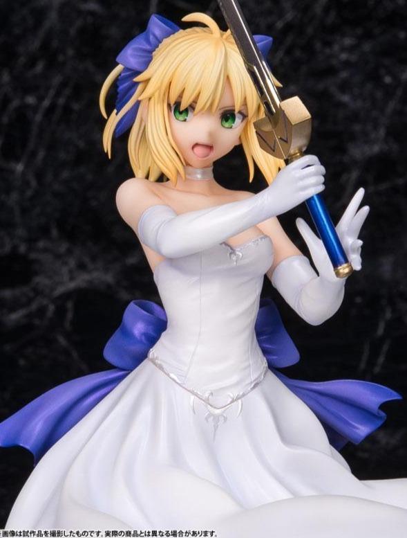 Fate/Stay Night 1/8 &quot;Saber&quot; (White Dress Ver.)-Bell Fine-Ace Cards &amp; Collectibles