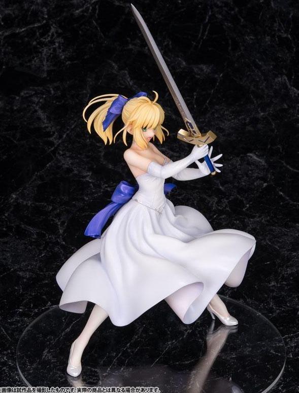 Fate/Stay Night 1/8 &quot;Saber&quot; (White Dress Ver.)-Bell Fine-Ace Cards &amp; Collectibles