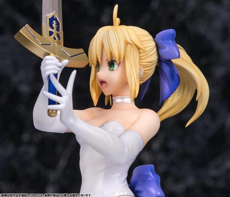 Fate/Stay Night 1/8 &quot;Saber&quot; (White Dress Ver.)-Bell Fine-Ace Cards &amp; Collectibles