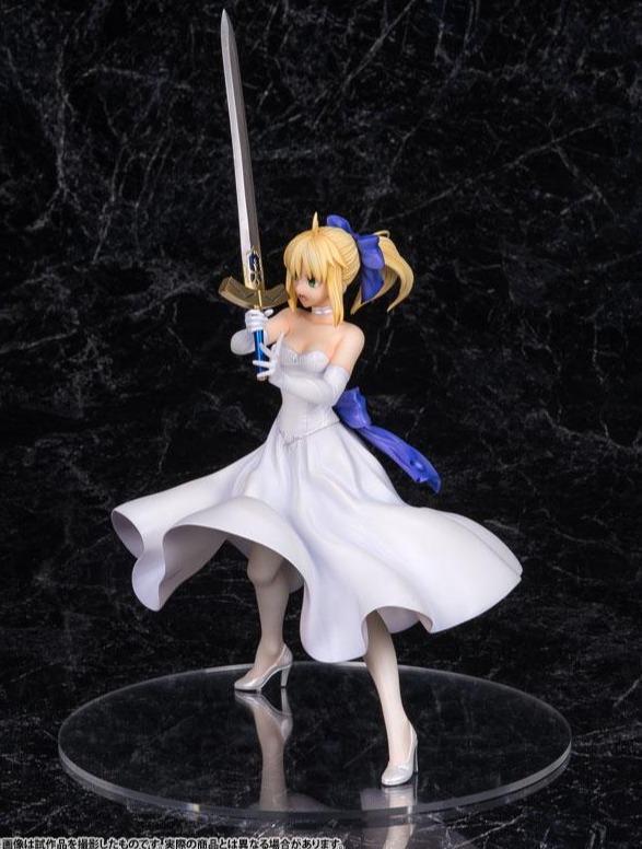 Fate/Stay Night 1/8 &quot;Saber&quot; (White Dress Ver.)-Bell Fine-Ace Cards &amp; Collectibles