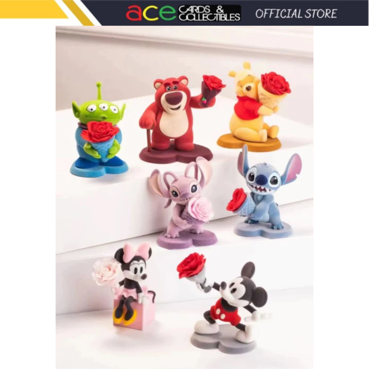 Bestine x Disney&#39;s First Limited Edition Ever-Lasting Flower Series-Display Box (6pcs)-Bestine-Ace Cards &amp; Collectibles