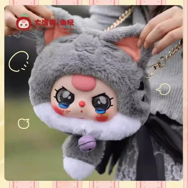 Baby Three Lucky Cat Zipper Bag Series Blind Box-Single Box-Big Beautiful-Ace Cards & Collectibles