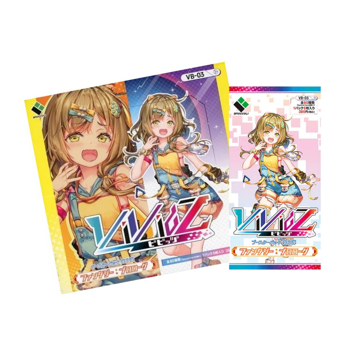 Vividz Booster 03 "Fantasy: Prologue" [VB03] (Japanese)-Booster Pack (Random)-Broccoli-Ace Cards & Collectibles