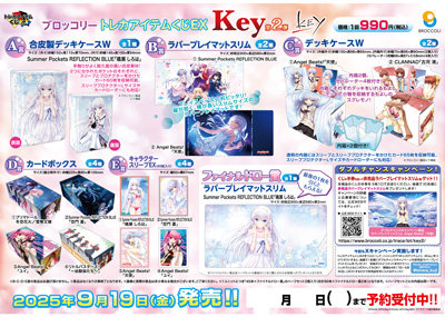 (Whole Set 45Tix) Broccoli TCG Accessories Lottery EX "Key" 2nd Edition-Whole Set-Broccoli-Ace Cards & Collectibles