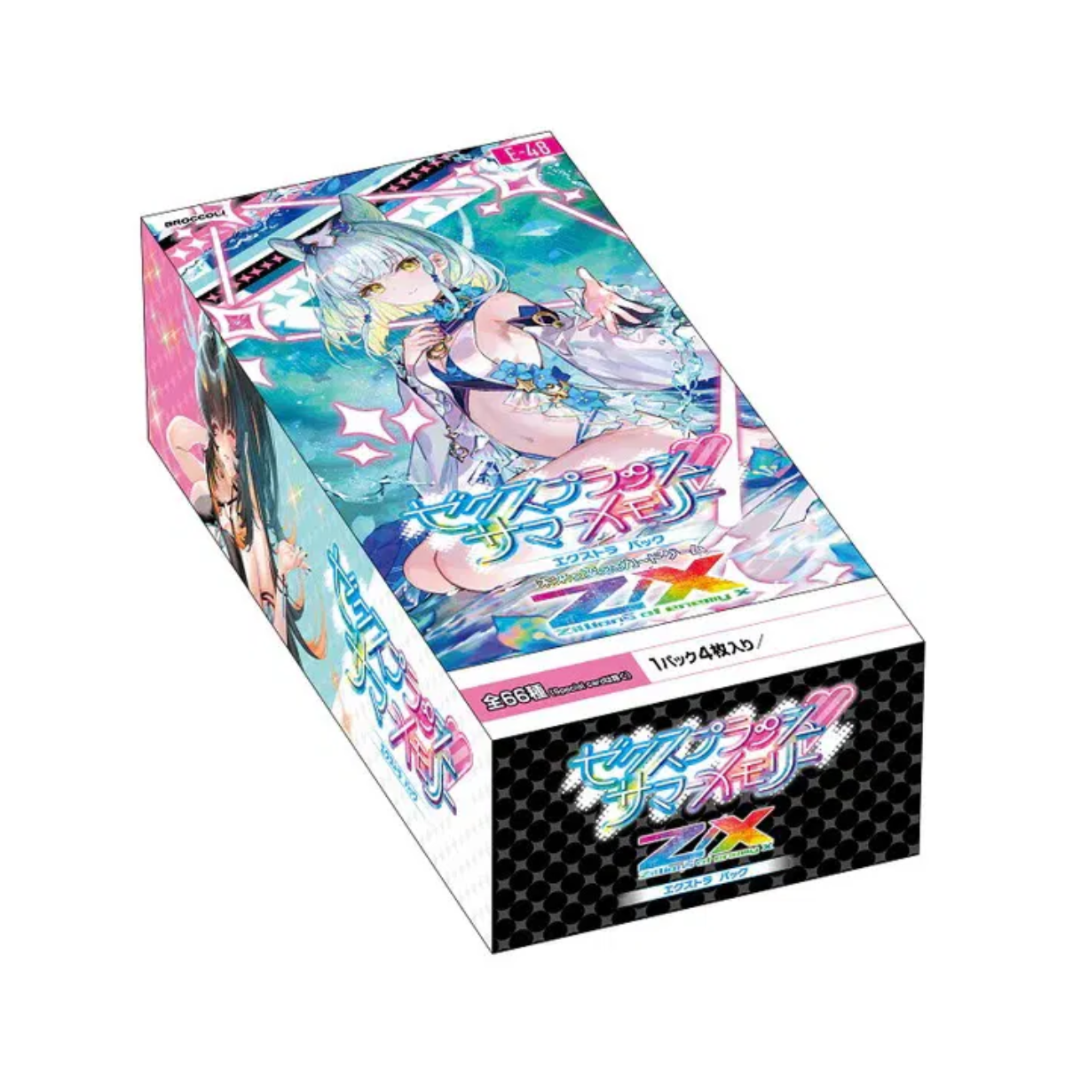 Z/X Zillions of Enemy X The Extra Pack The 48th ZX Splash Summer Memory [ZX-E-48] (Japanese)-Display Box (10pcs)-Broccoli-Ace Cards &amp; Collectibles