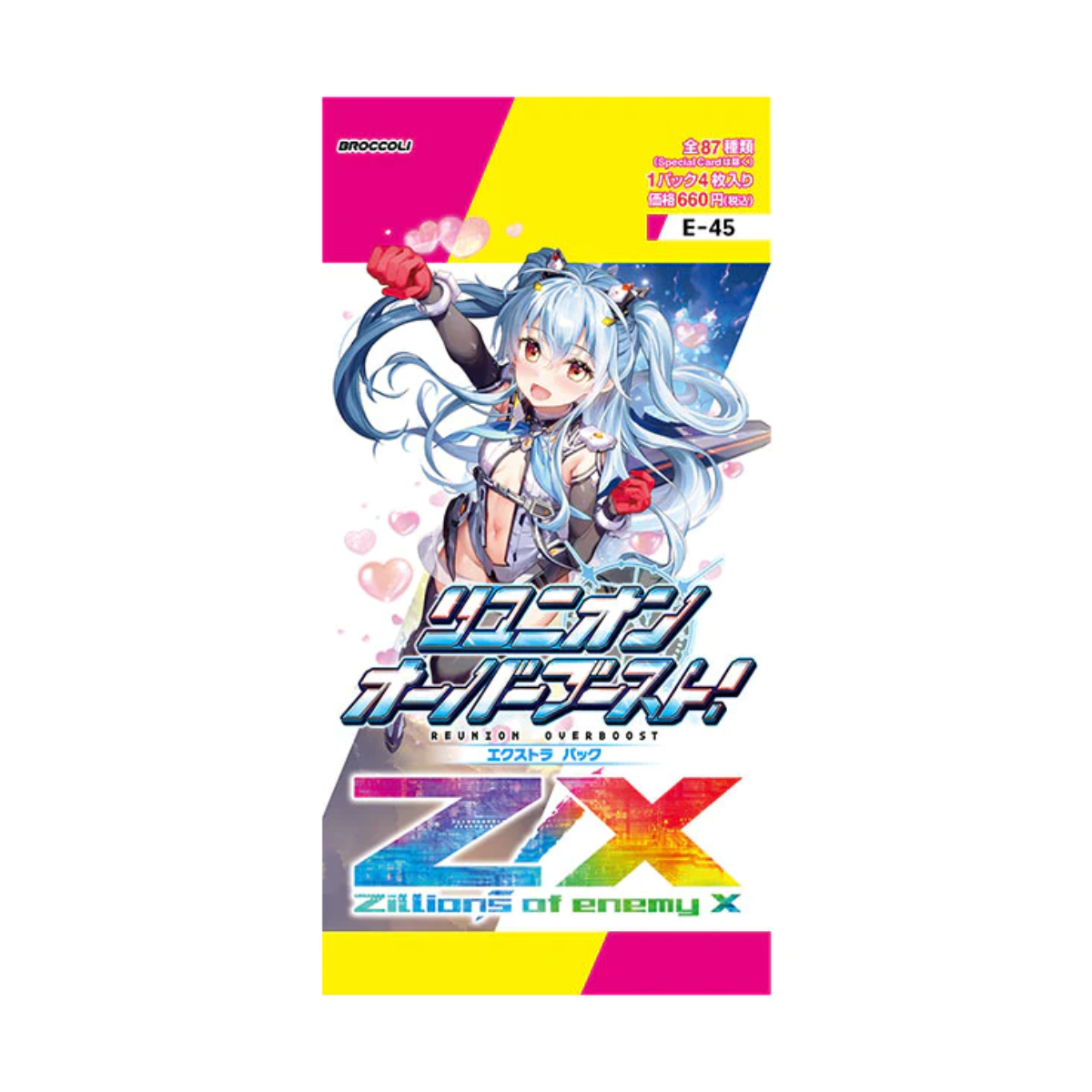 Z/X -Zillions of enemy X - The Extra Pack The 45th - Reunion Overboost [ZX-E-45] (Japanese)-Single Pack (Random)-Broccoli-Ace Cards &amp; Collectibles