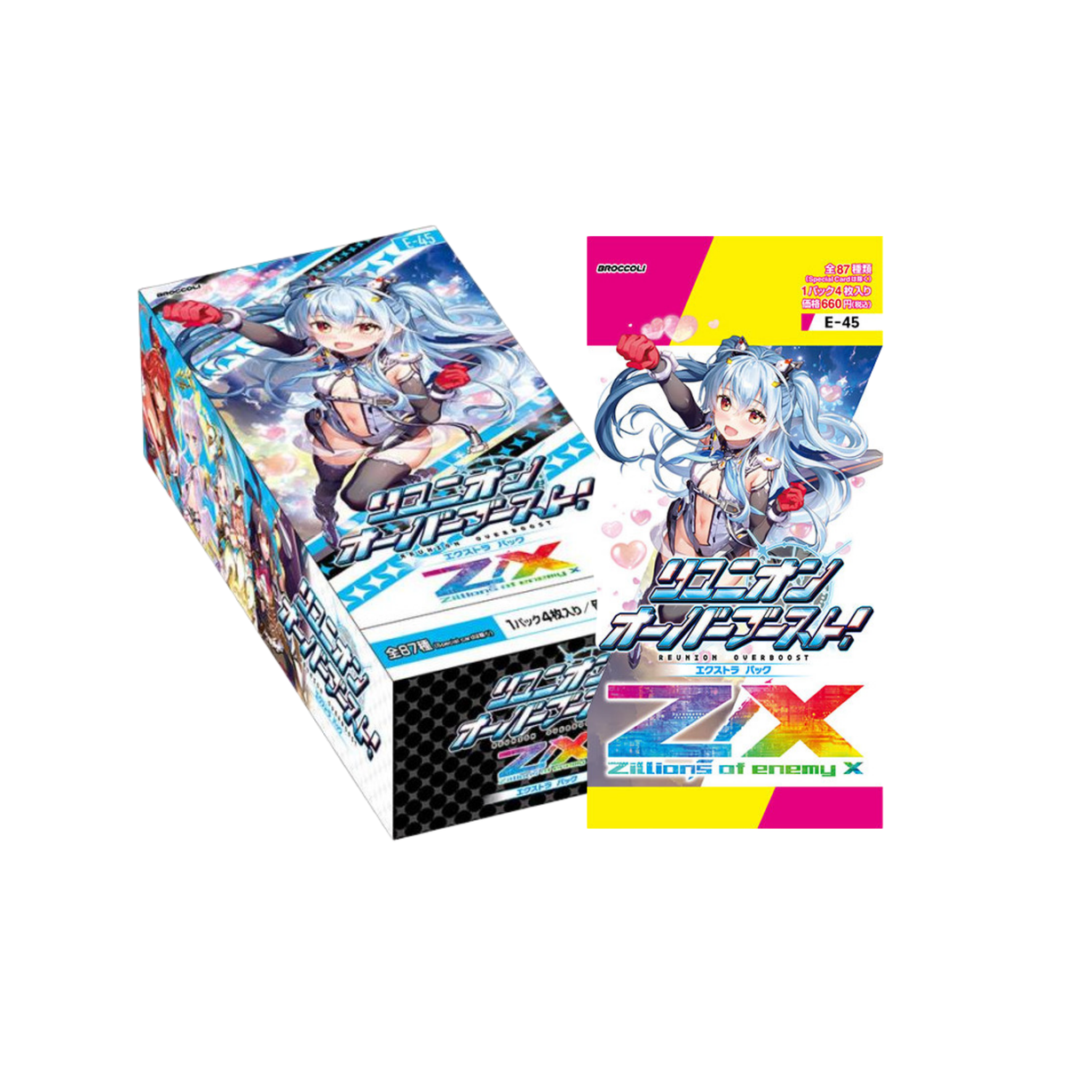 Z/X -Zillions of enemy X - The Extra Pack The 45th - Reunion Overboost [ZX-E-45] (Japanese)-Single Pack (Random)-Broccoli-Ace Cards & Collectibles