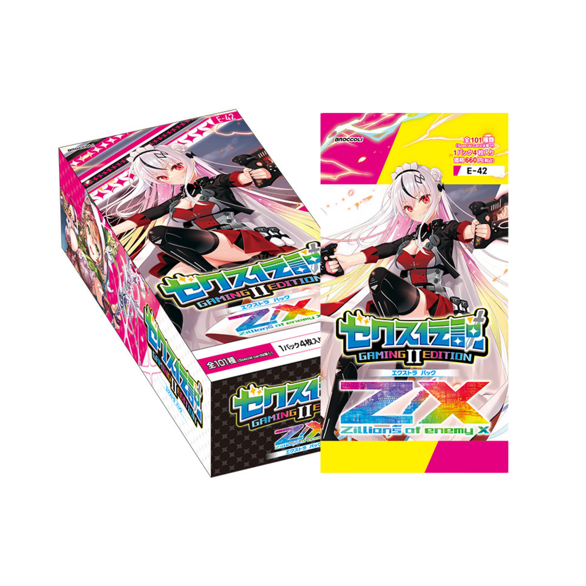 Z/X -Zillions of enemy X- The Legend of Z/X - Gaming Edition II [ZX-E-42] (Japanese)-EX Pack (Random)-Broccoli-Ace Cards & Collectibles