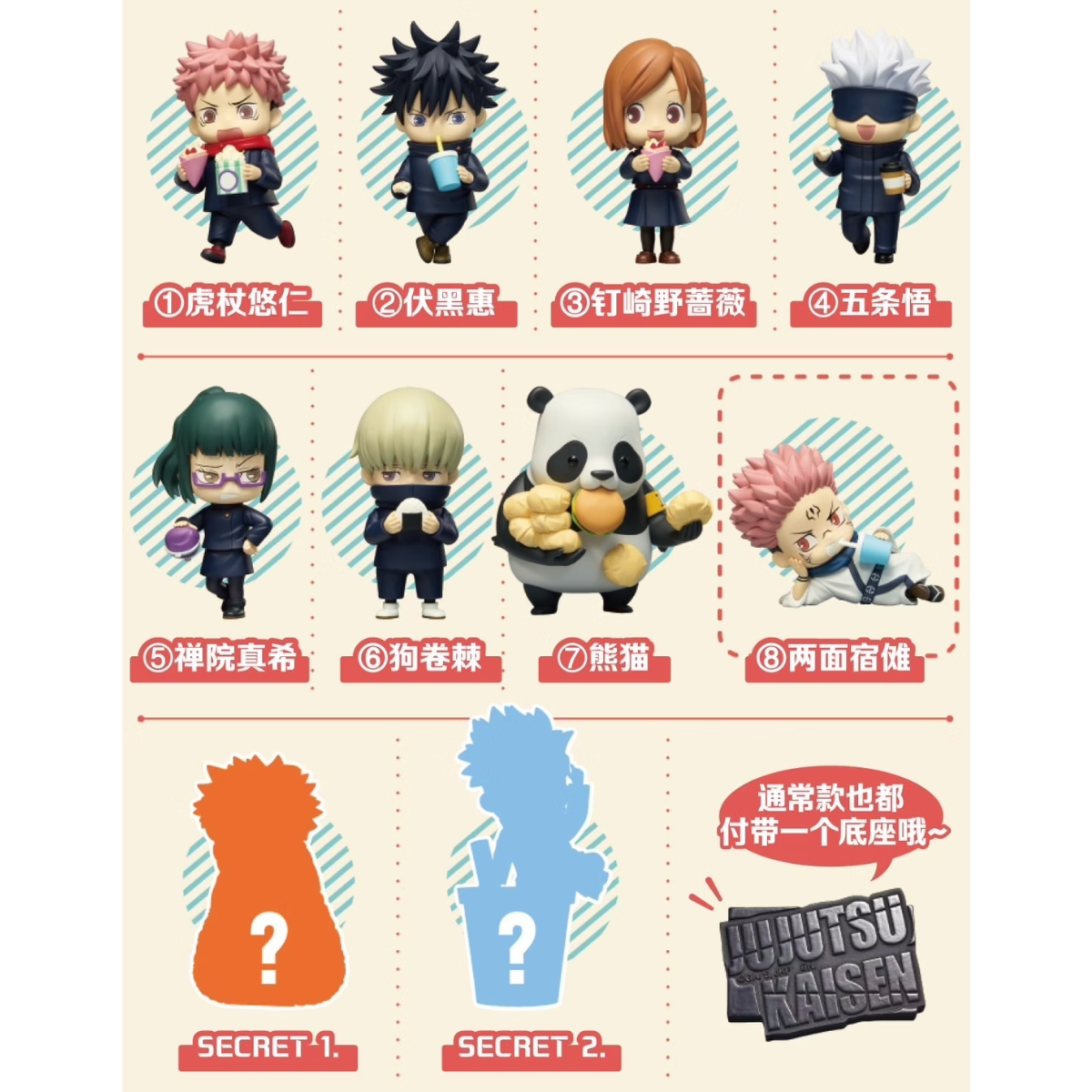 Jujutsu Kaisen Relax Time Series-Display Box (8pcs)-Build Up &amp; New Generation-Ace Cards &amp; Collectibles