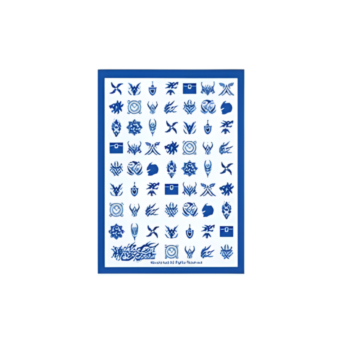 Buddyfight Ace Sleeve Collection Event Exclusive "All World (Blue)"-Bushiroad-Ace Cards & Collectibles