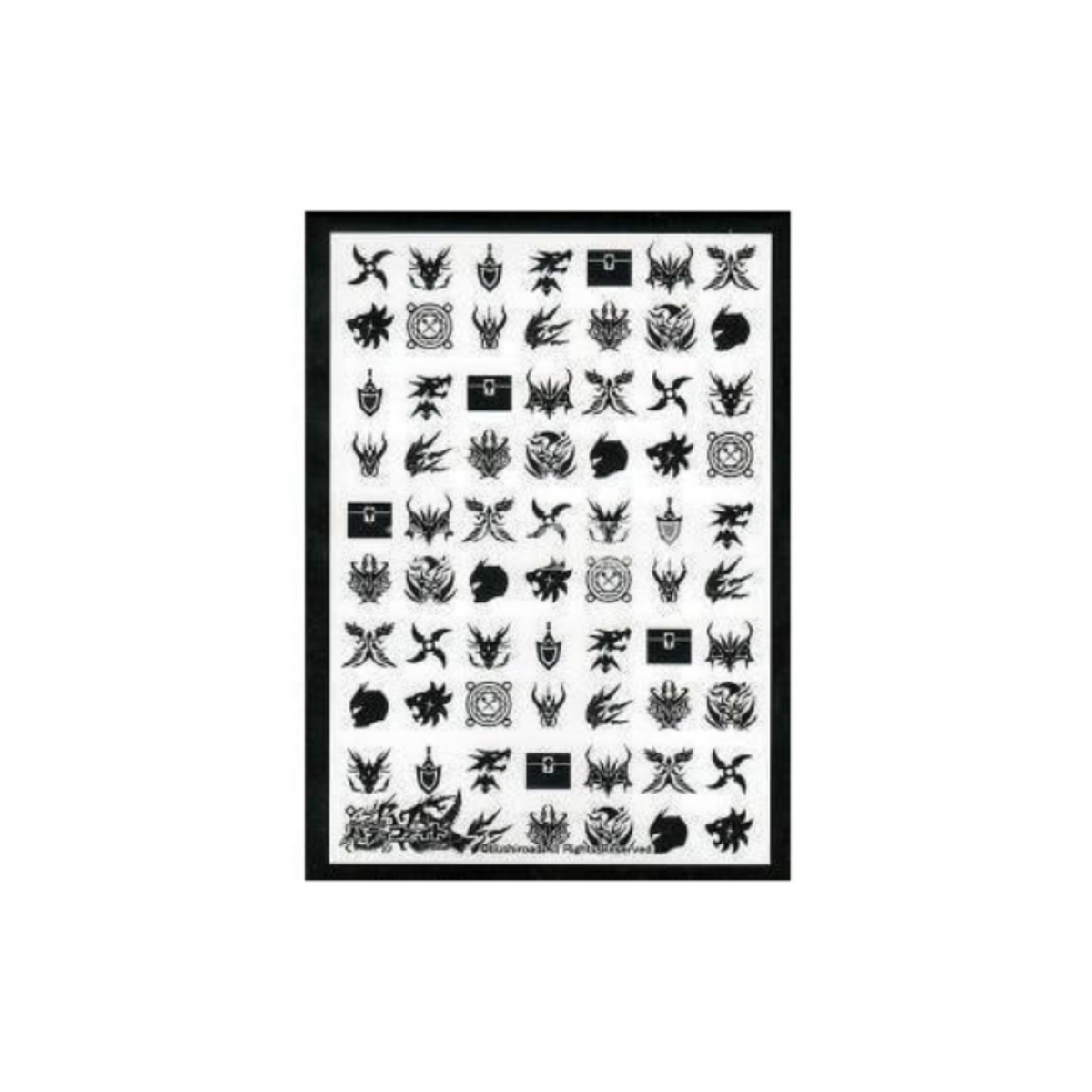 Buddyfight Ace Sleeve Collection Event Exclusive "X All World Black Sleeve"-Bushiroad-Ace Cards & Collectibles