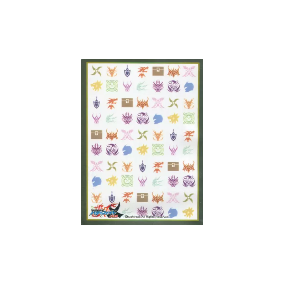 Buddyfight Ace Sleeve Collection Event Exclusive "X All World Rainbow Sleeve"-Bushiroad-Ace Cards & Collectibles