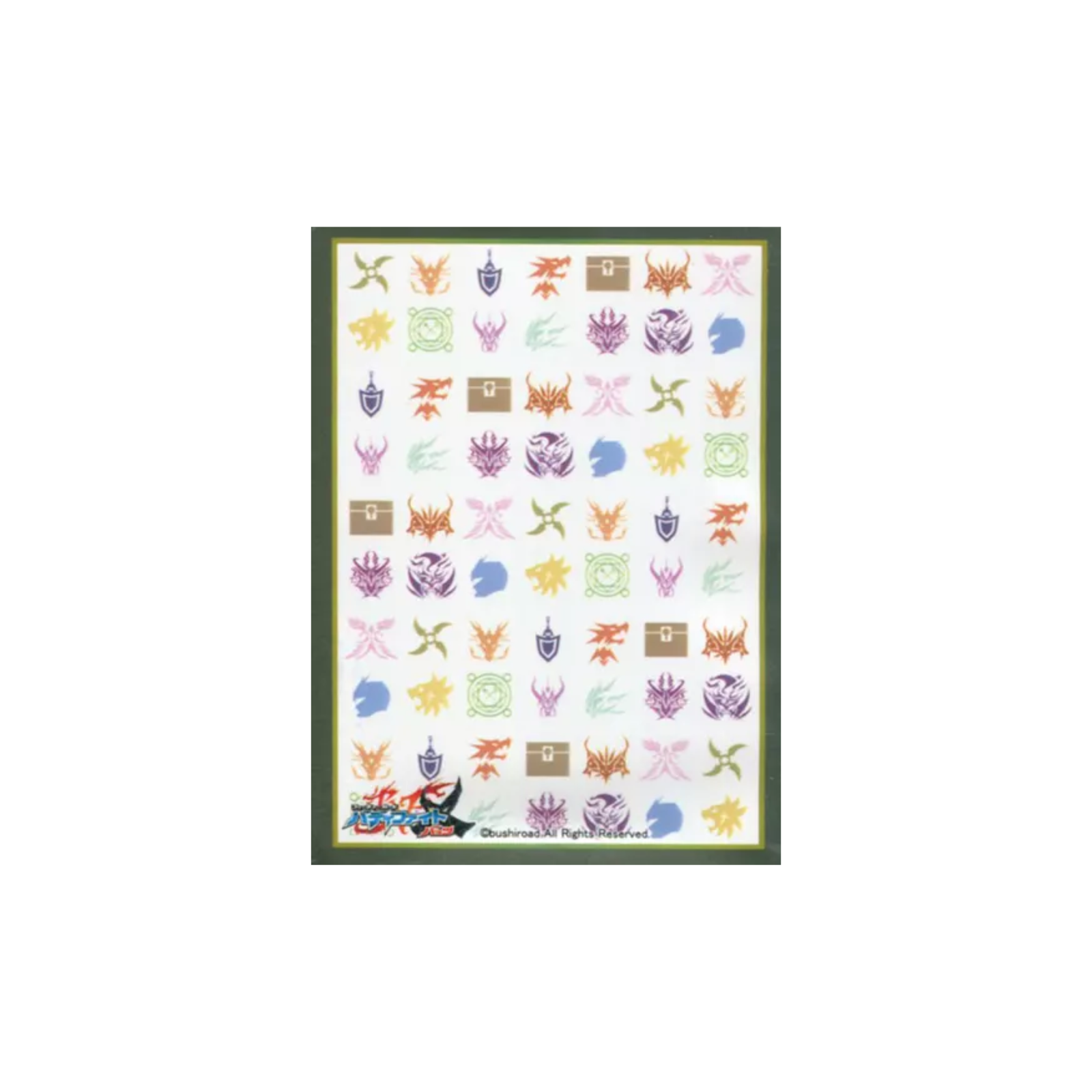 Buddyfight Ace Sleeve Collection Event Exclusive "X All World Rainbow Sleeve"-Bushiroad-Ace Cards & Collectibles