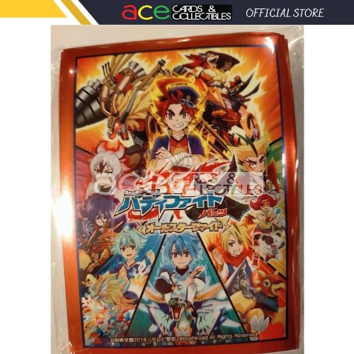 Buddyfight Ace Sleeve Collection Event Exclusive &quot;X Batzz All Star&quot;-Bushiroad-Ace Cards &amp; Collectibles