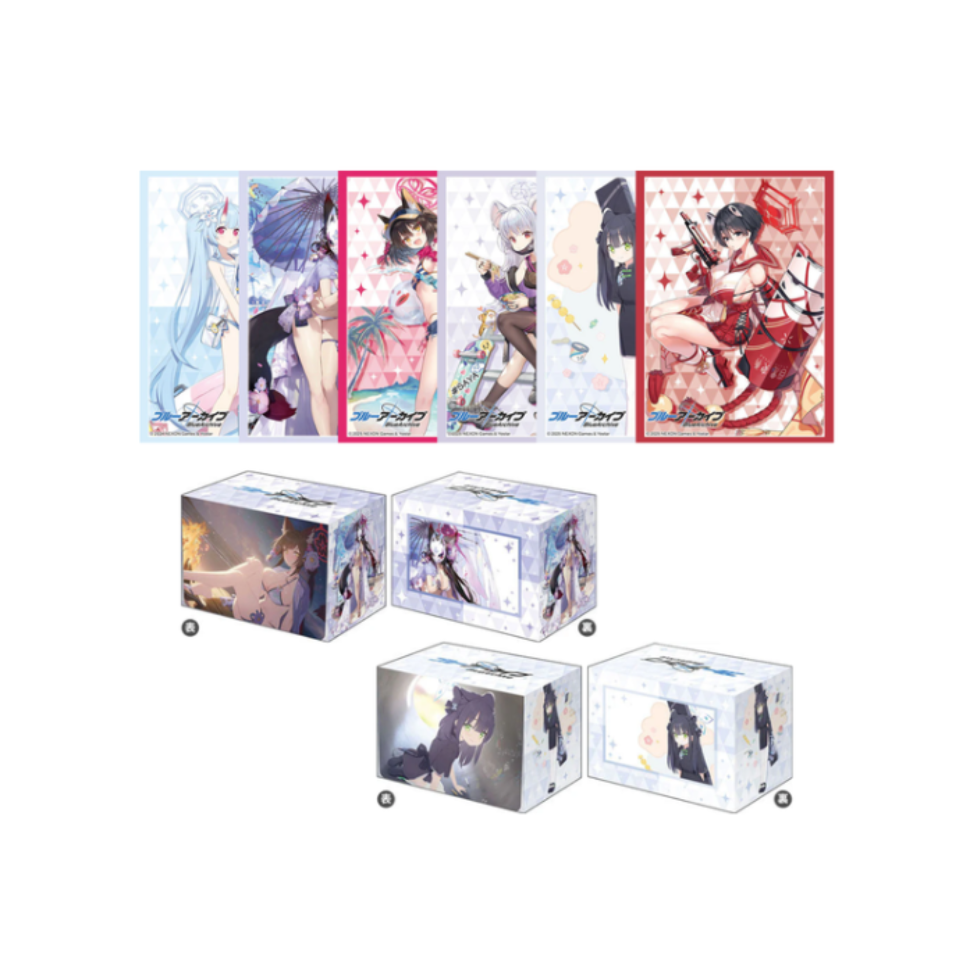 Bushiroad Card Sleeves/Deck Holder/Playmat Collection -Blue Archive- S
