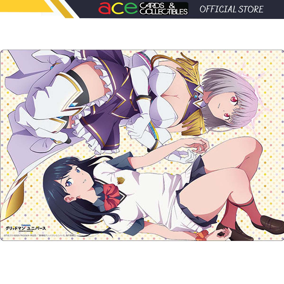 Bushiroad Playmat Collection -Gridman Universe- &quot;Akane Shinjo &amp; Rikka Takarada&quot; (Vol.1240)-Bushiroad-Ace Cards &amp; Collectibles