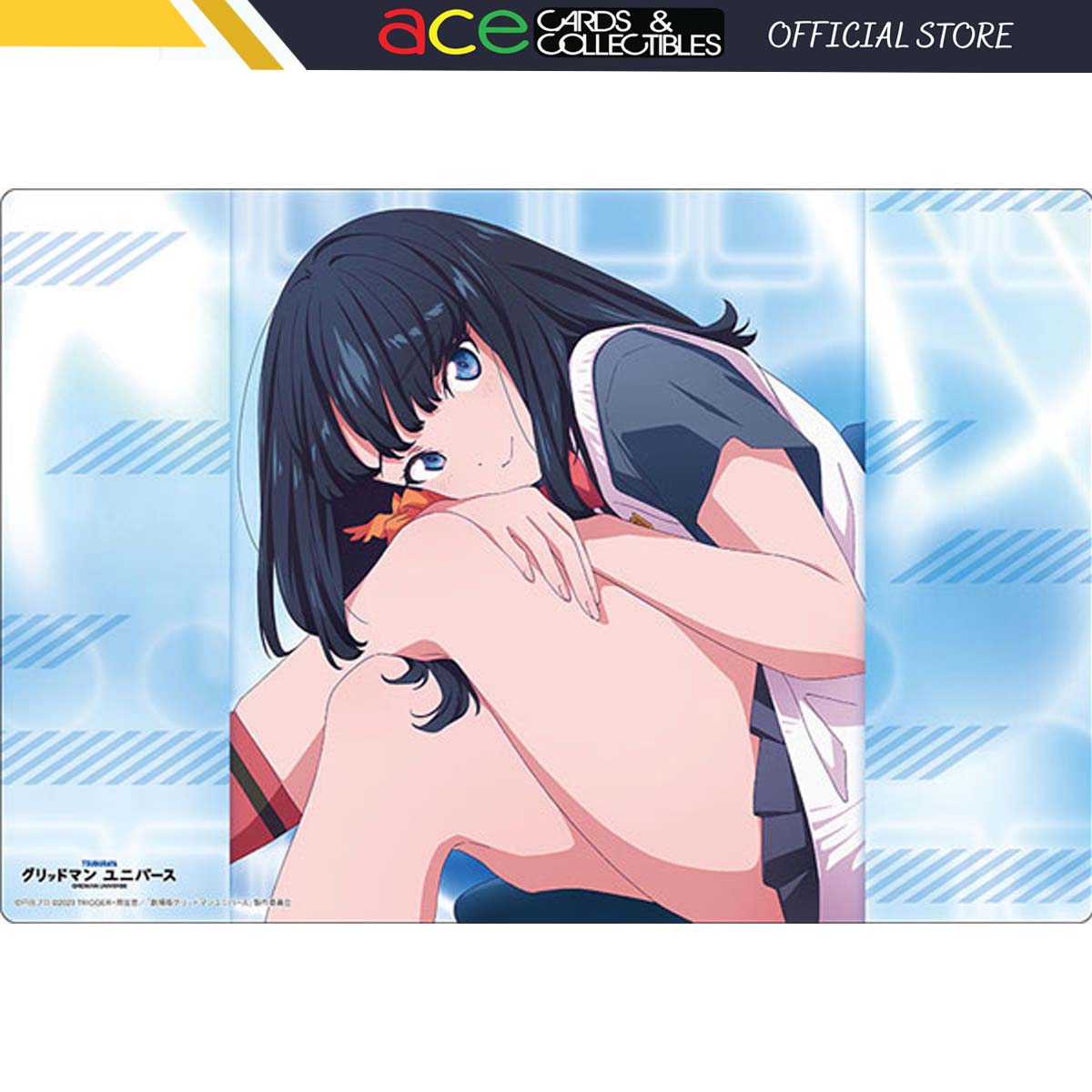 Bushiroad Playmat Collection -Gridman Universe- &quot;Rikka Takarada&quot; (Vol.1239)-Bushiroad-Ace Cards &amp; Collectibles