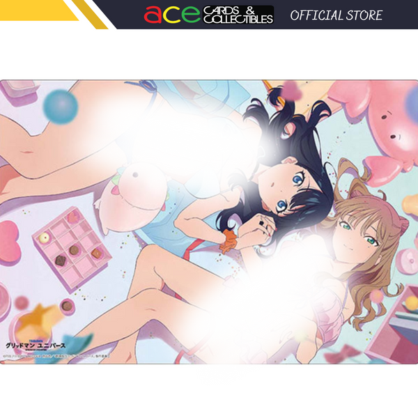 Bushiroad Playmat Collection -Gridman Universe- "Rikka Takarada & Yume Minami" (Vol.1238)-Bushiroad-Ace Cards & Collectibles