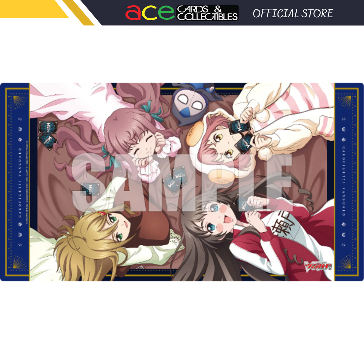 Bushiroad Playmat V2 Cardfight Vanguard "Pajama Party" Vol.631-Bushiroad-Ace Cards & Collectibles