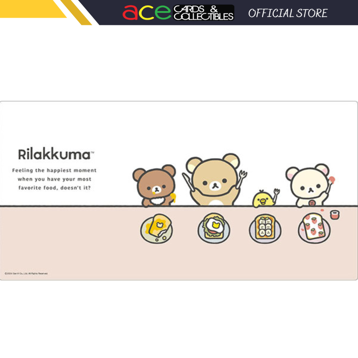 Bushiroad Playmat V2 -Rilakkuma- "New Basic Rilakkuma Part.3" (Vol.1121)-Bushiroad-Ace Cards & Collectibles