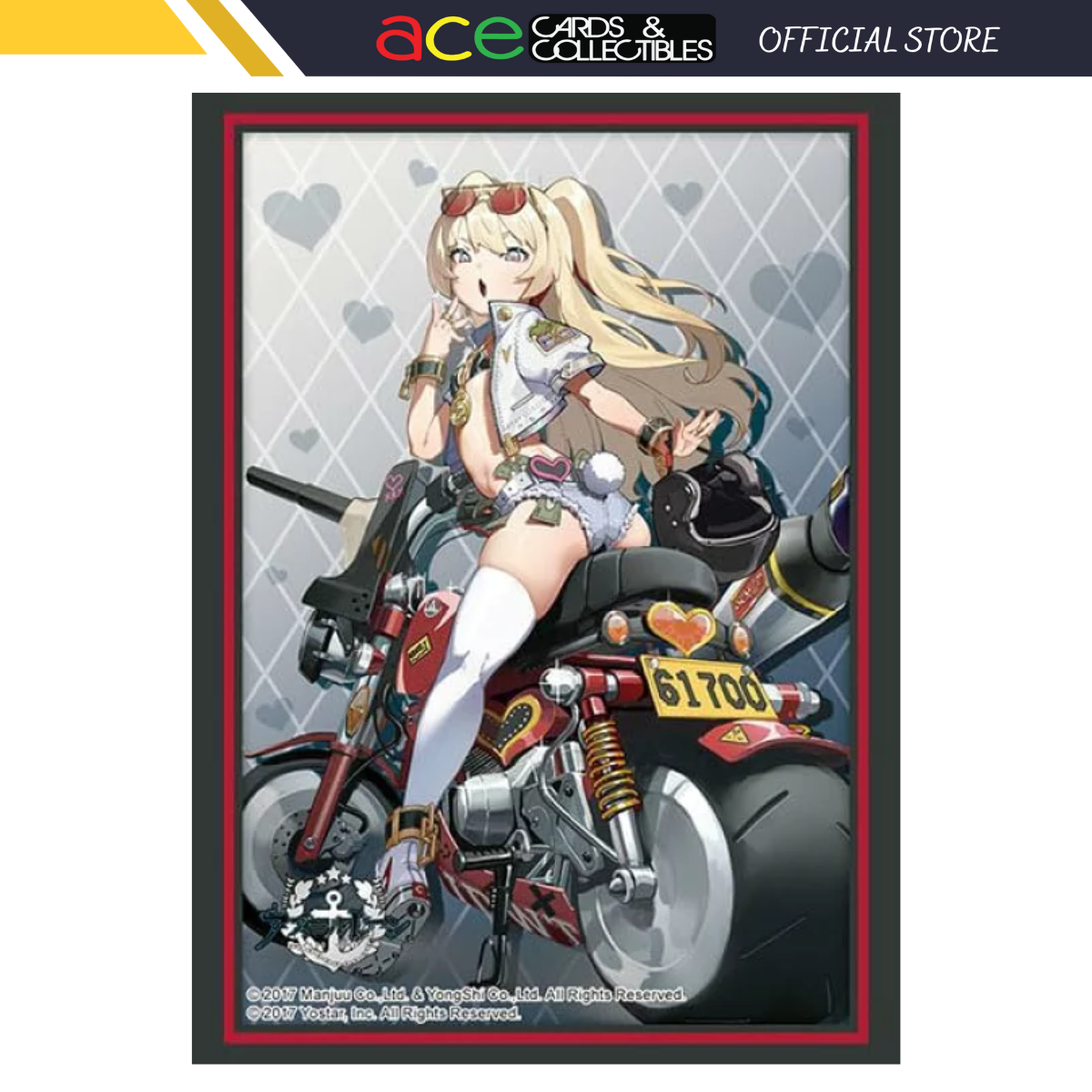 Bushiroad Sleeve Collection -Azul Lane- "Bache-Brilliant Speedster Ver." (Vol.4084)-Bushiroad-Ace Cards & Collectibles