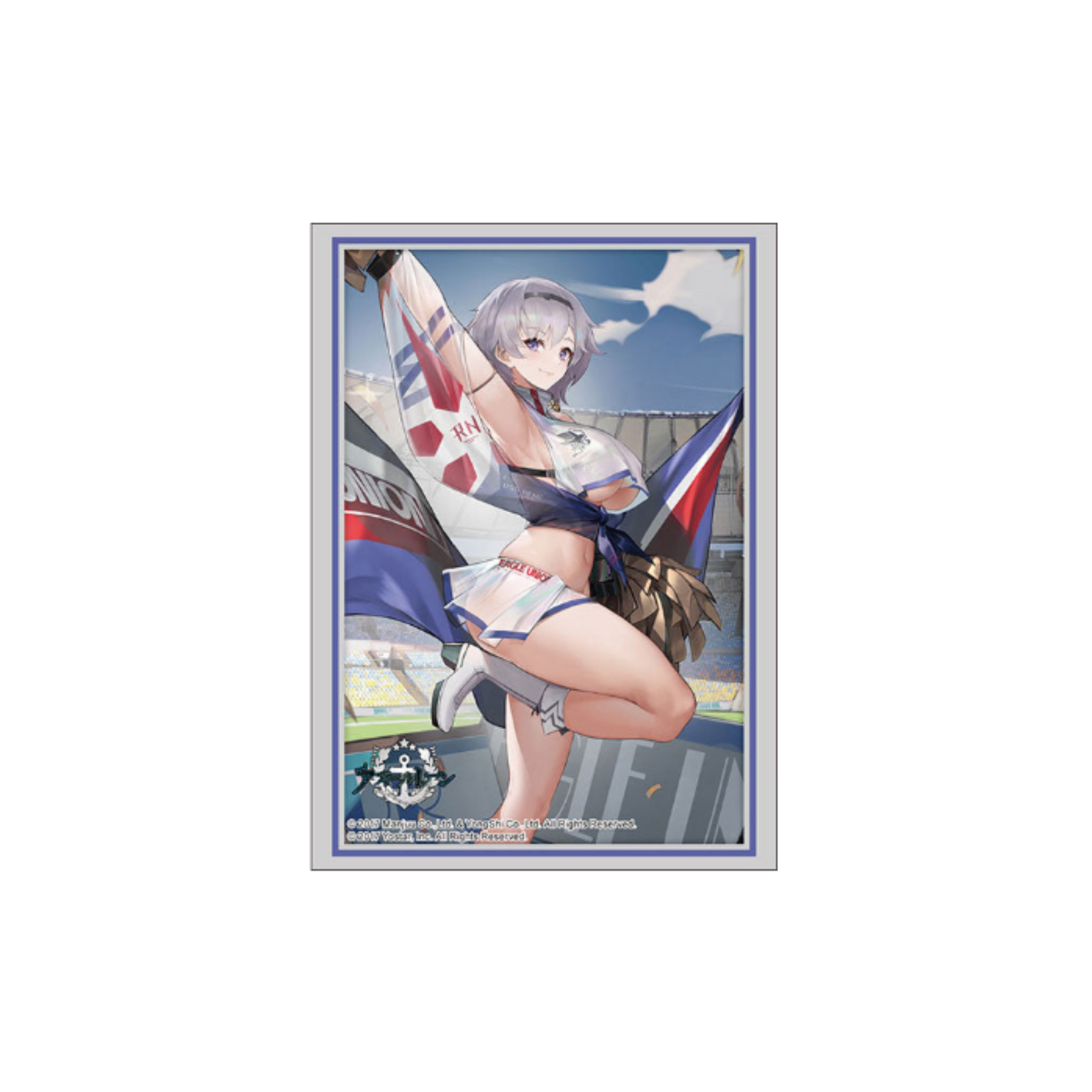 Bushiroad Sleeve Collection -Azul Lane- "Rino-Billow Cheerleader Ver." (Vol.4081)-Bushiroad-Ace Cards & Collectibles