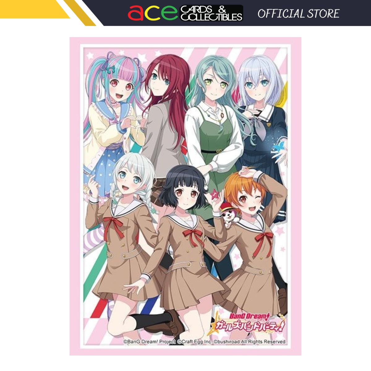 Bushiroad Sleeve Collection HG Vol.3291 Bang Dream! Girls Band Party! [Pareo]  (Card Sleeve) - HobbySearch Trading Card Store