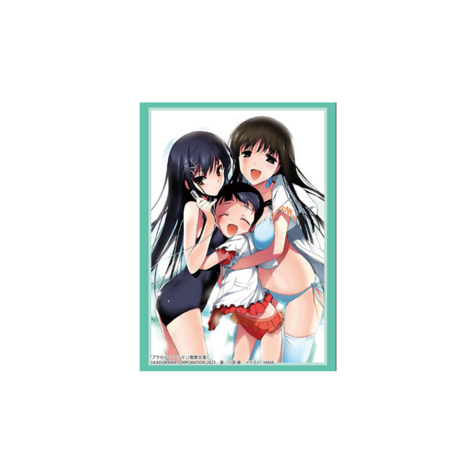 Bushiroad Sleeve Collection - Dengeki Bunko Accel World "Kuroyukihime & Fuko Kurasaki & Utai Shinomiya" (Vol.3952)-Bushiroad-Ace Cards & Collectibles