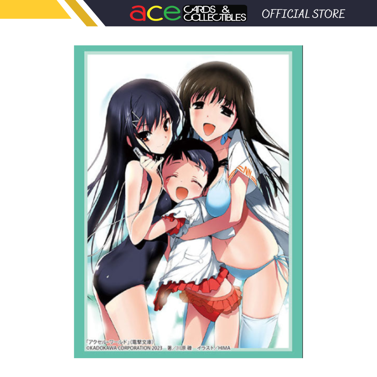 Bushiroad Sleeve Collection - Dengeki Bunko Accel World "Kuroyukihime & Fuko Kurasaki & Utai Shinomiya" (Vol.3952)-Bushiroad-Ace Cards & Collectibles