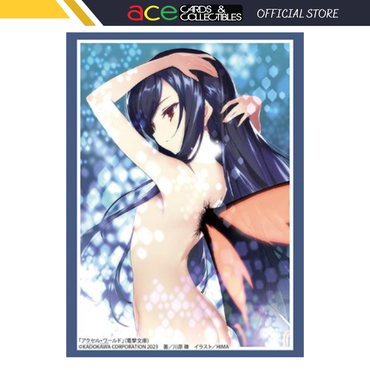 Bushiroad Sleeve Collection - Dengeki Bunko Accel World &quot;Kuroyukihime Part.2&quot; (Vol.3950)-Bushiroad-Ace Cards &amp; Collectibles
