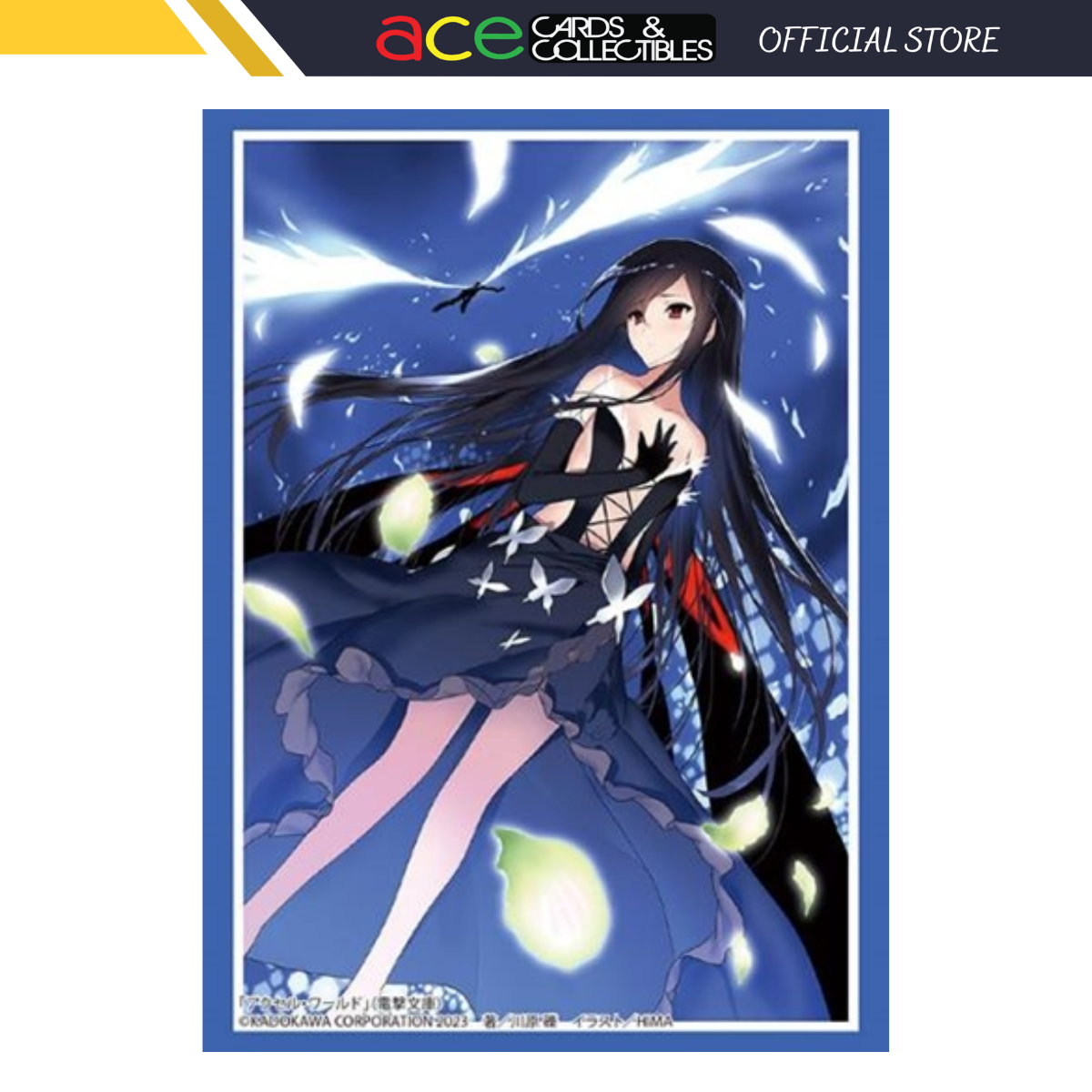Bushiroad Sleeve Collection - Dengeki Bunko Accel World "Kuroyukihime" (Vol.3949)-Bushiroad-Ace Cards & Collectibles