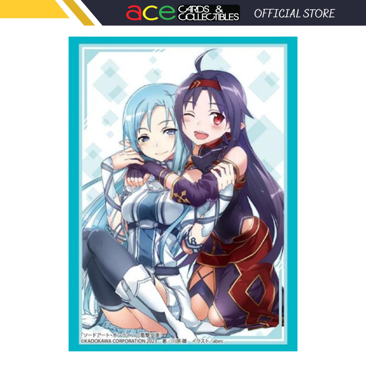 Bushiroad Sleeve Collection - Dengeki Bunko Sword Art Online "Asuna & Yuuki Part.2" (Vol.3946)-Bushiroad-Ace Cards & Collectibles