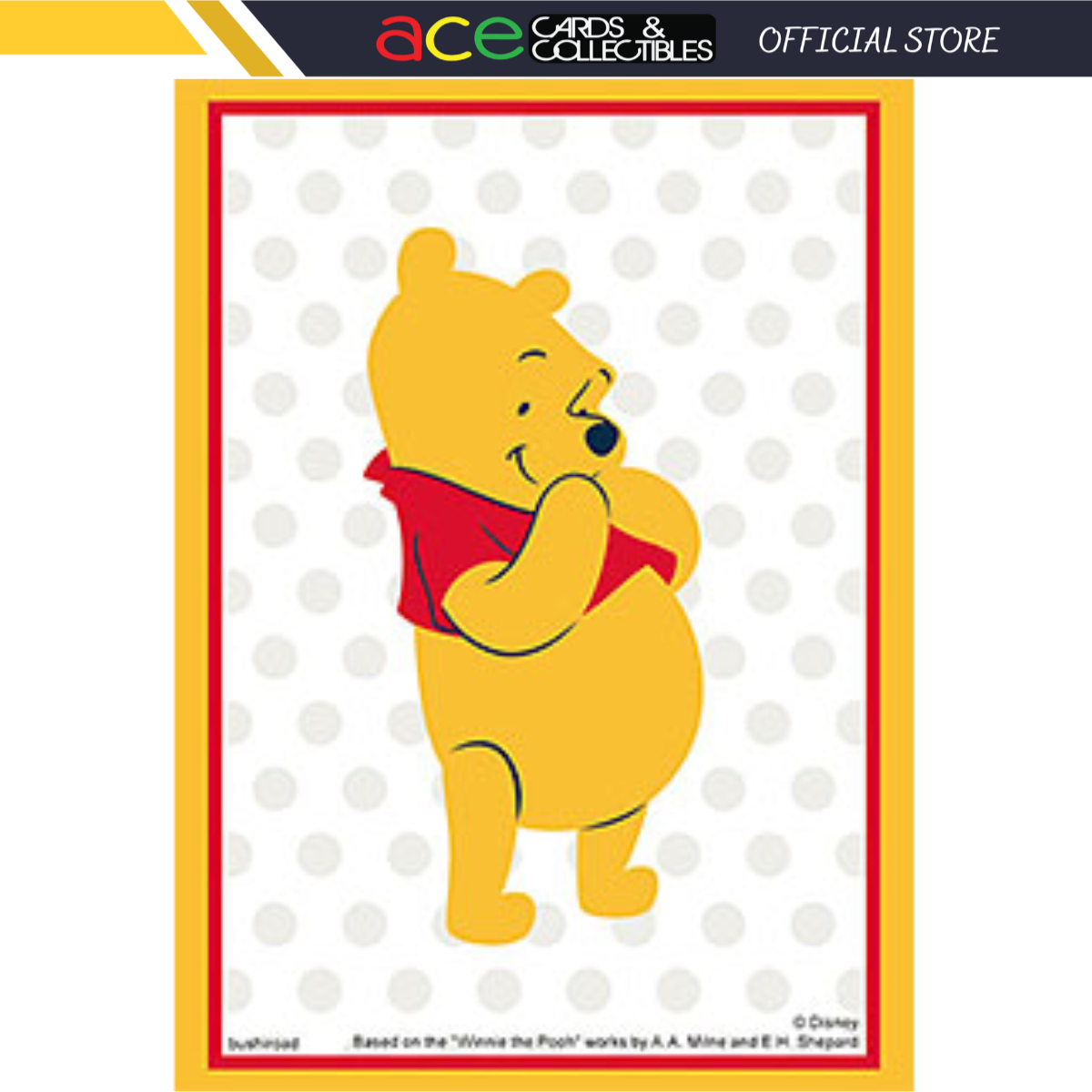 Bushiroad Sleeve Collection - Disney - &quot;Winnie The Pooh&quot; (Vol.3679)-Bushiroad-Ace Cards &amp; Collectibles