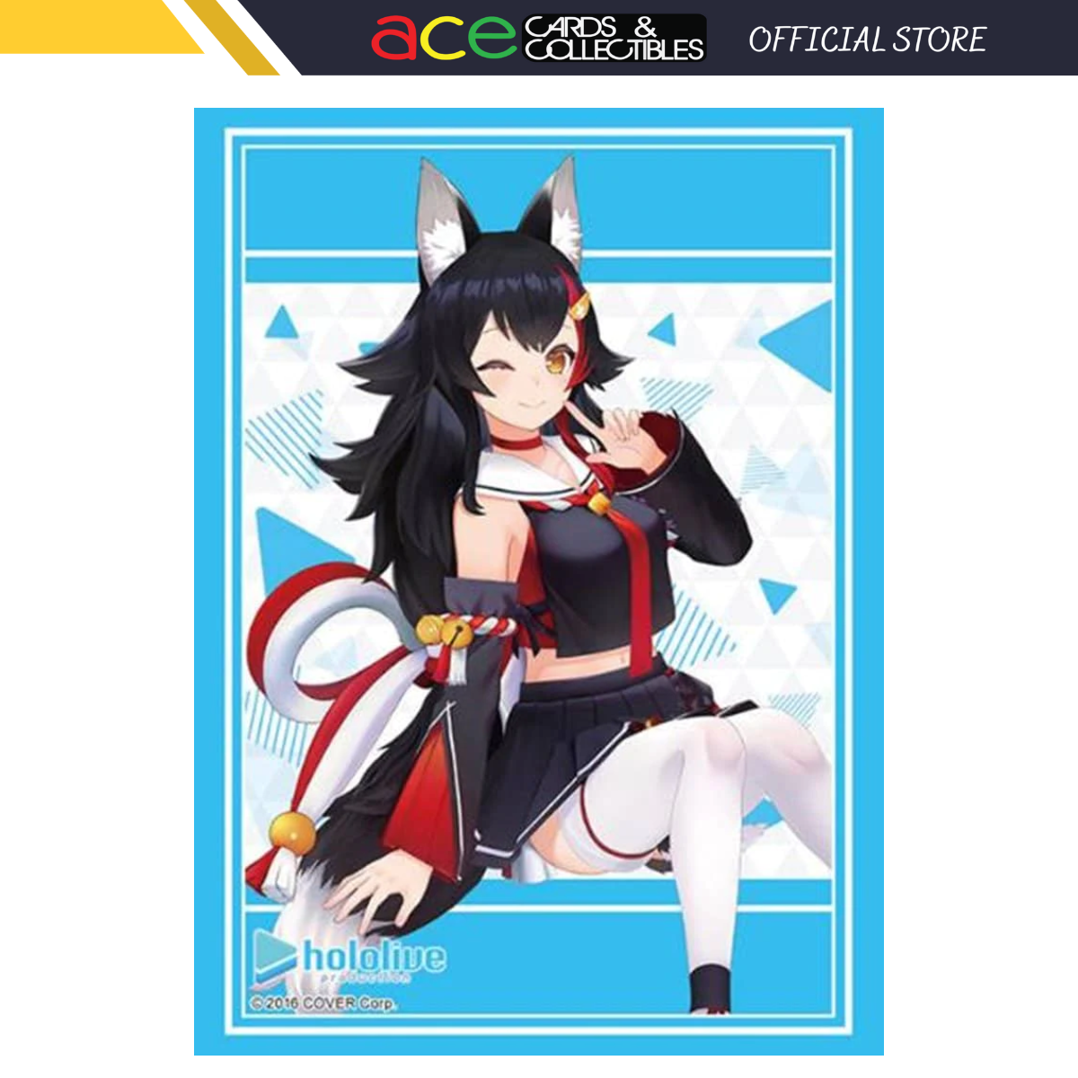 Bushiroad Sleeve Collection - Hololive Production &quot;Ookami Mio-2023 ver.&quot; (Vol.4007)-Bushiroad-Ace Cards &amp; Collectibles