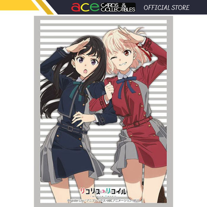 Bushiroad Sleeve Collection - Lycoris Recoil &quot;Chisato &amp; Takina&quot; (Vol.3666)-Bushiroad-Ace Cards &amp; Collectibles