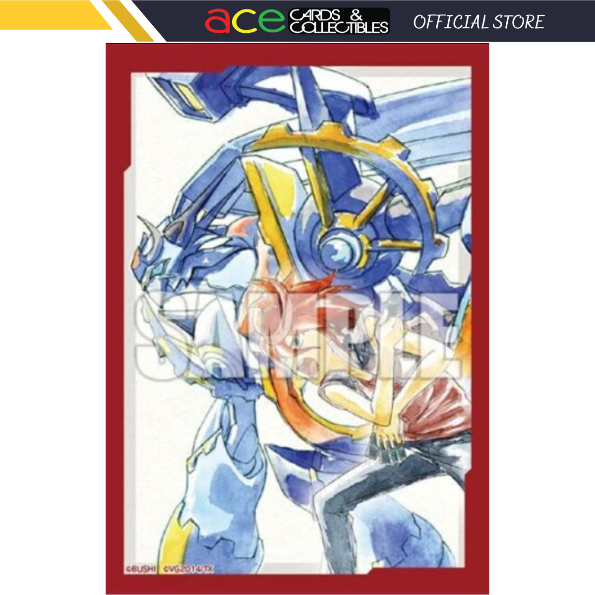 Bushiroad Sleeve Collection Mini x Vanguard ZERO "Shindou Chrono & Chronojet Dragon" Vol.629-Bushiroad-Ace Cards & Collectibles
