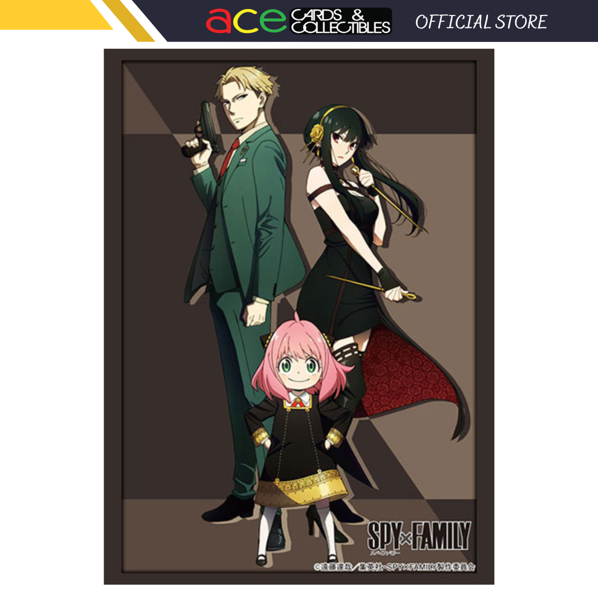 Bushiroad Sleeve Collection - Spy x Family "Cool" (Vol.4010)-Bushiroad-Ace Cards & Collectibles