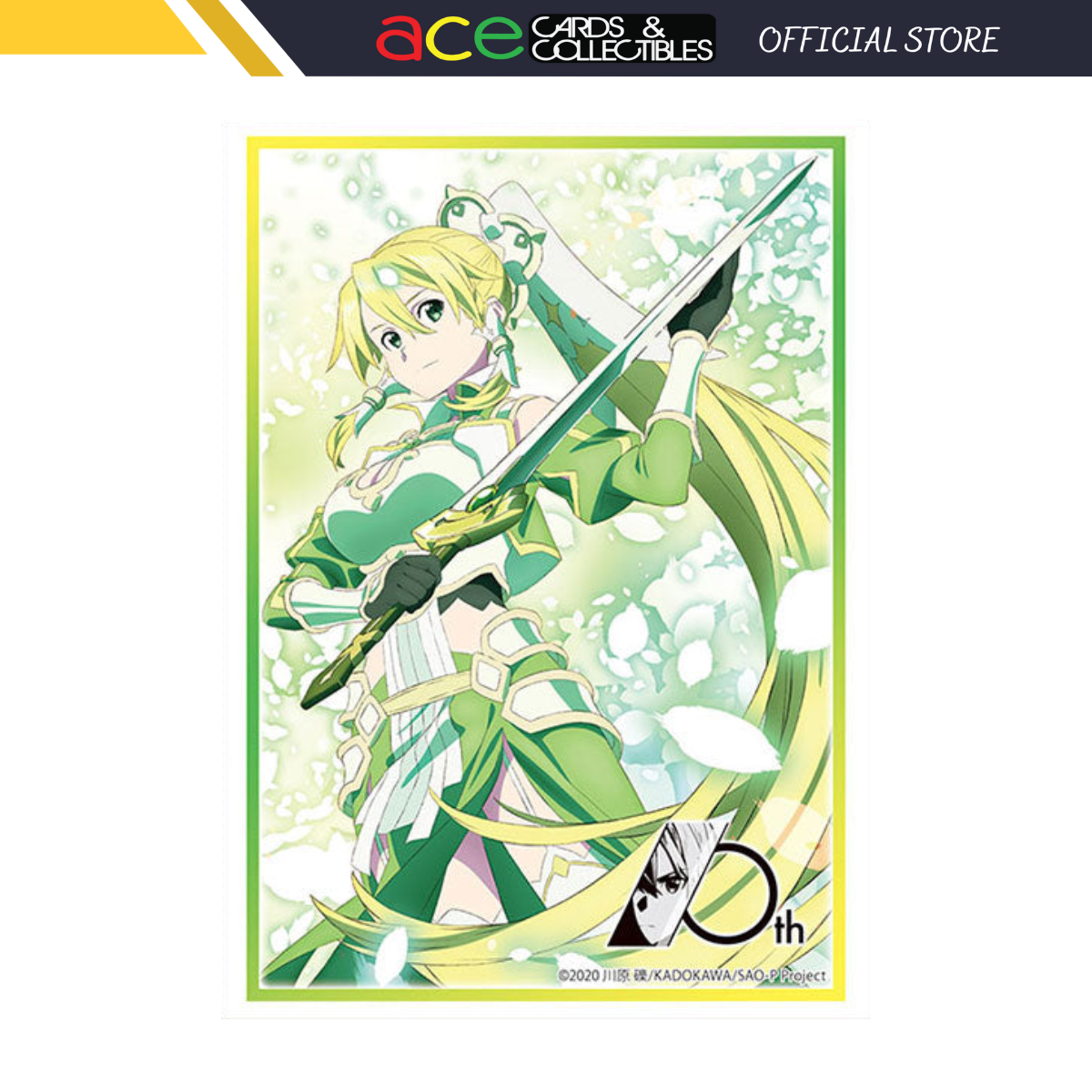 Bushiroad Sleeve Collection Sword Art Online 10th Anniversary Part.2 &quot;Leafa&quot; (Vol.3813)-Bushiroad-Ace Cards &amp; Collectibles