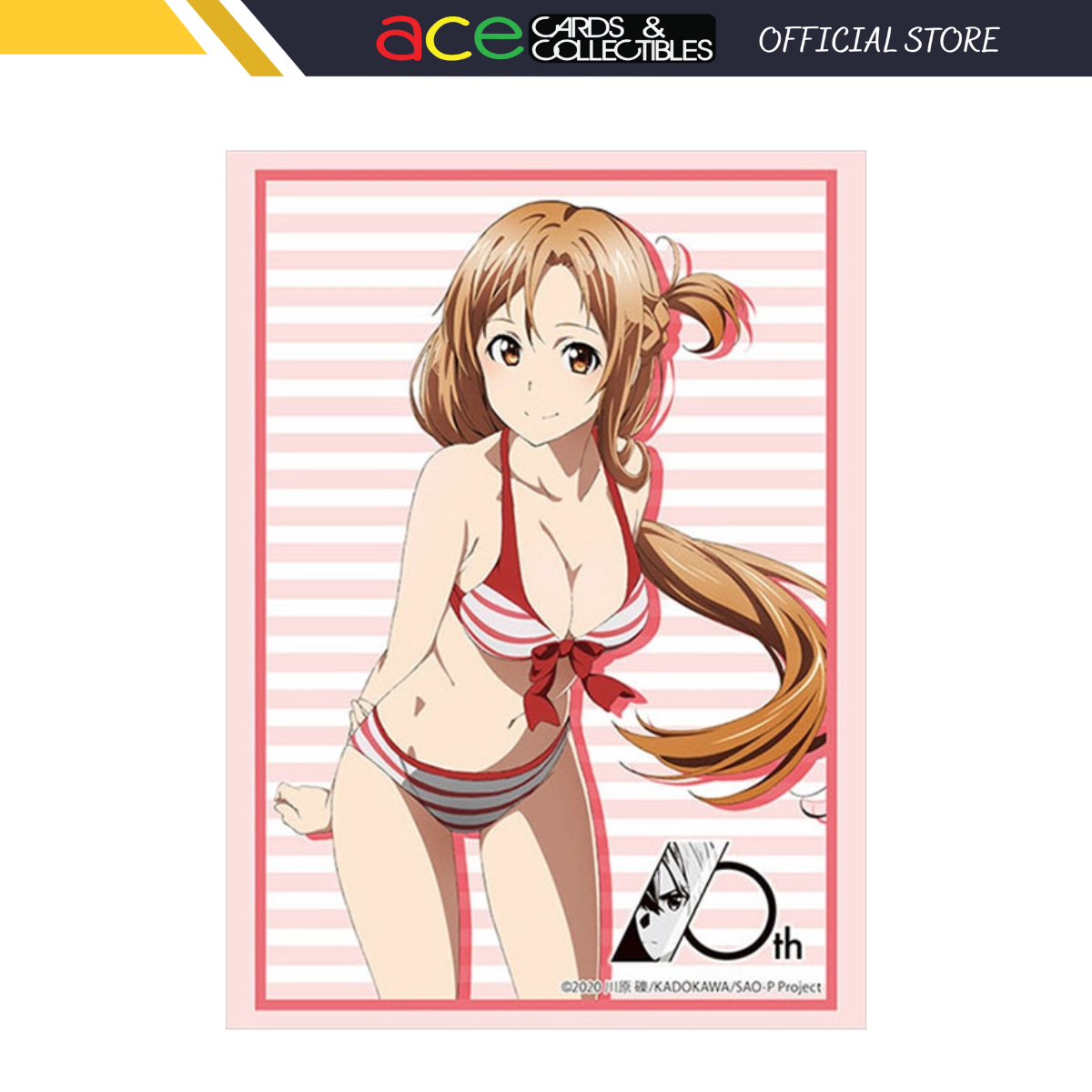 Bushiroad Sleeve Collection Sword Art Online 10th Anniversary Part.4 &quot;Yuuki Asuna&quot; (Vol.3814)-Bushiroad-Ace Cards &amp; Collectibles