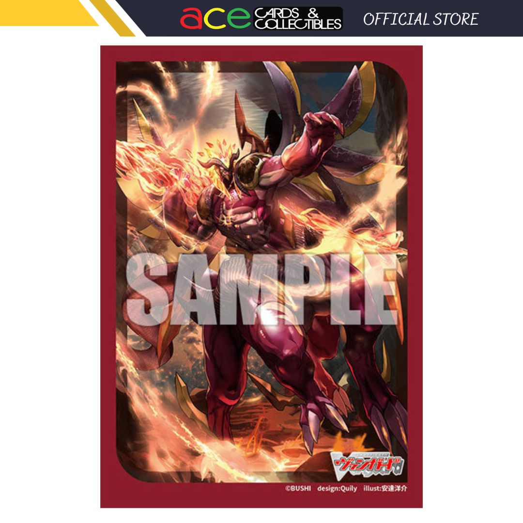 Bushiroad Sleeves Collection -Card Fight!! Vanguard- &quot;Fiery Immolation Dragon, Khotiblaze&quot; (Vol.714)-Bushiroad-Ace Cards &amp; Collectibles