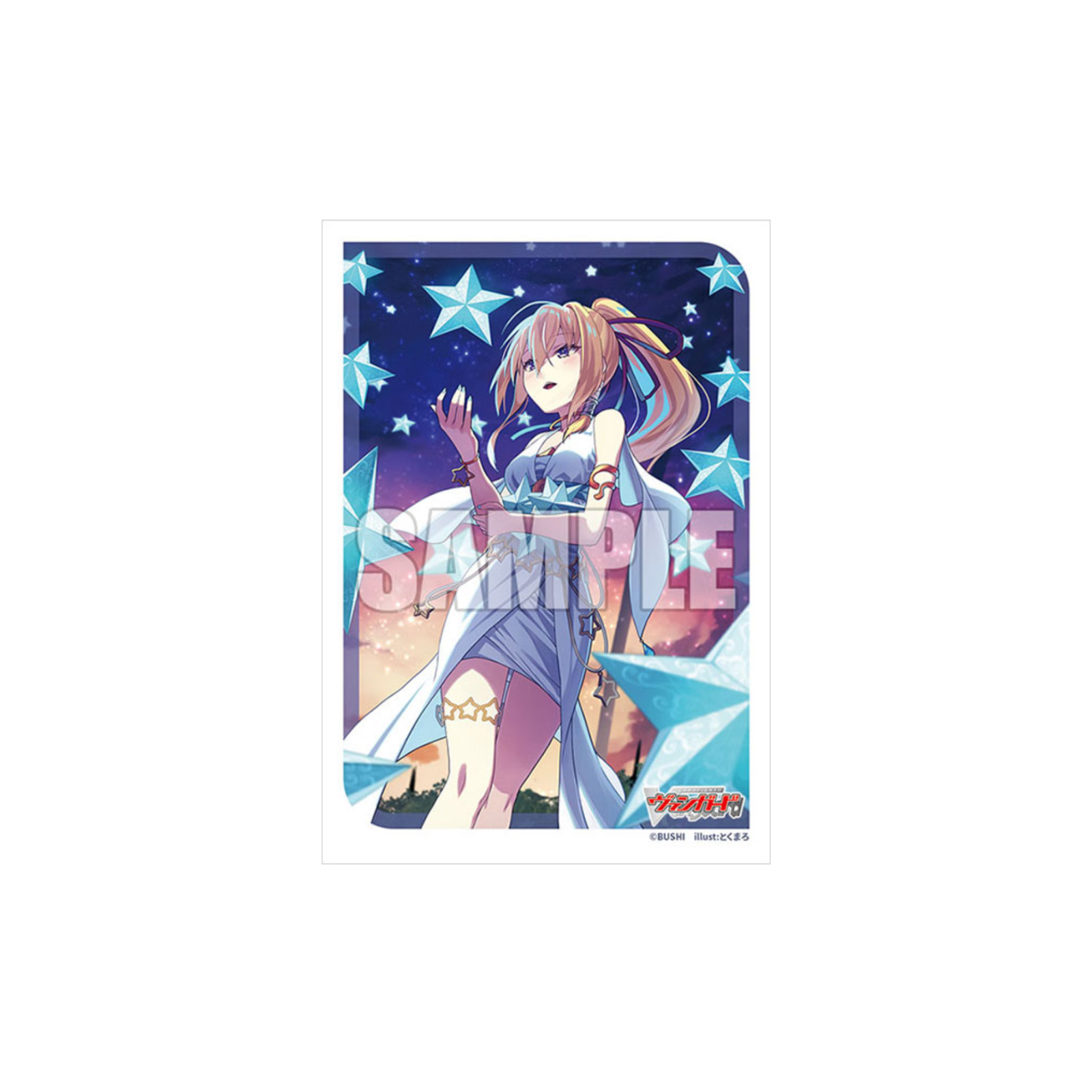 Bushiroad Sleeves Collection -Card Fight!! Vanguard- "First Class Star High In The Night Sky Rilpha" (Vol.730)-Bushiroad-Ace Cards & Collectibles