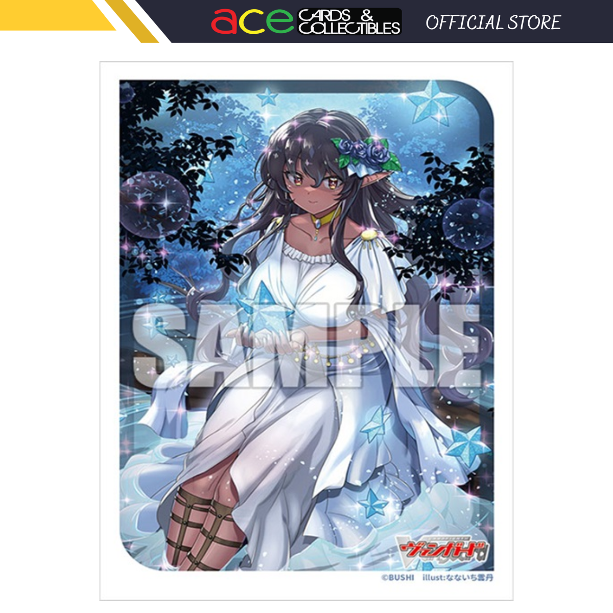 Bushiroad Sleeves Collection -Card Fight!! Vanguard- &quot;Lutetia, Magic Princess Of Water Light&quot; (Vol.729)-Bushiroad-Ace Cards &amp; Collectibles