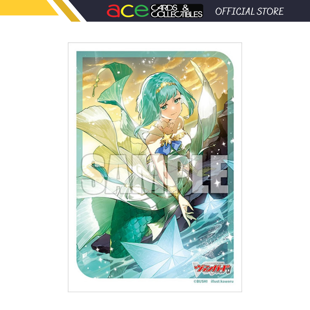 Bushiroad Sleeves Collection -Card Fight!! Vanguard- &quot;Star Song Of Prayer Nokuno&quot; (Vol.734)-Bushiroad-Ace Cards &amp; Collectibles