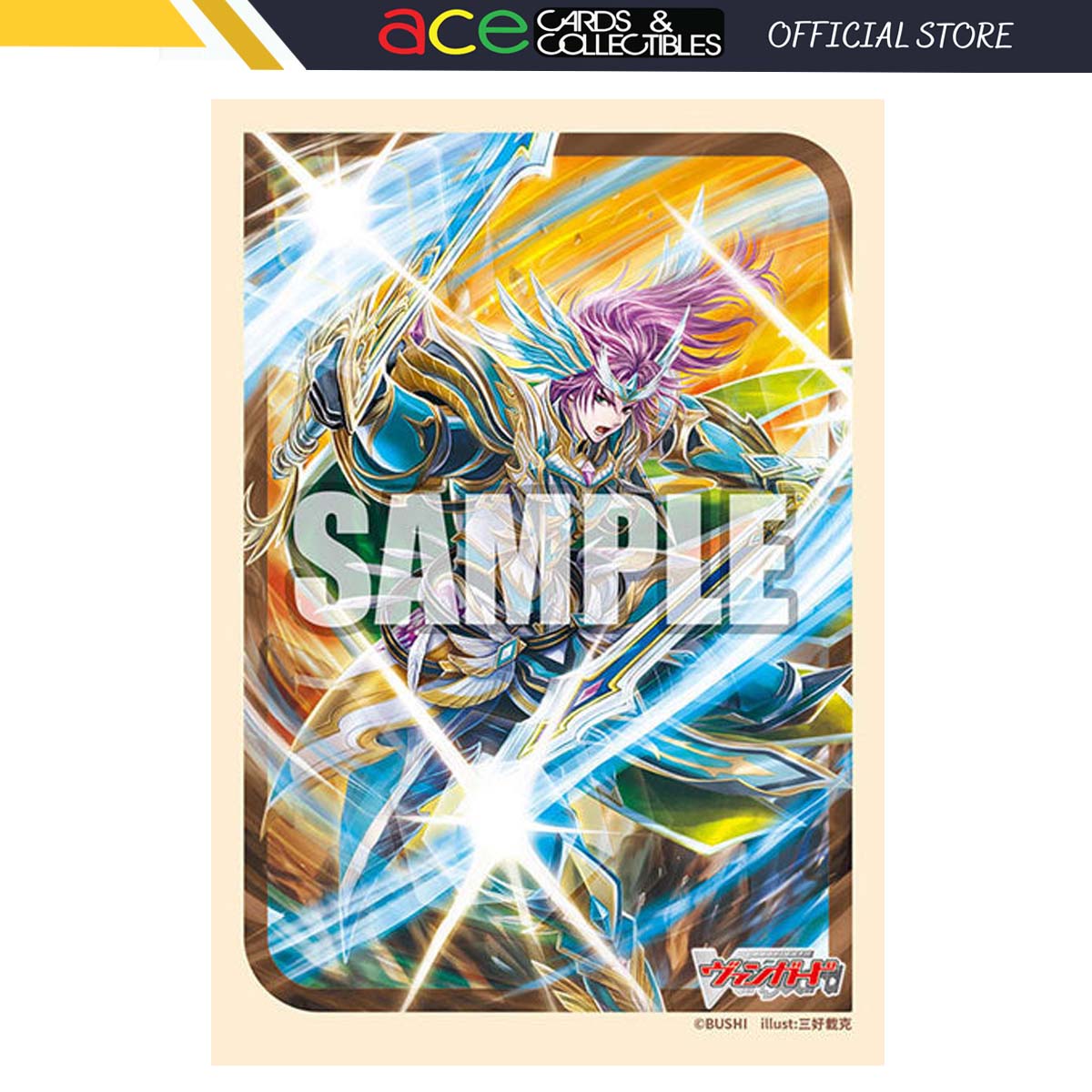 Bushiroad Sleeves Collection -CardFight!! Vanguard- &quot;Destined One Of Protection, Alden&quot; (Vol.747)-Bushiroad-Ace Cards &amp; Collectibles