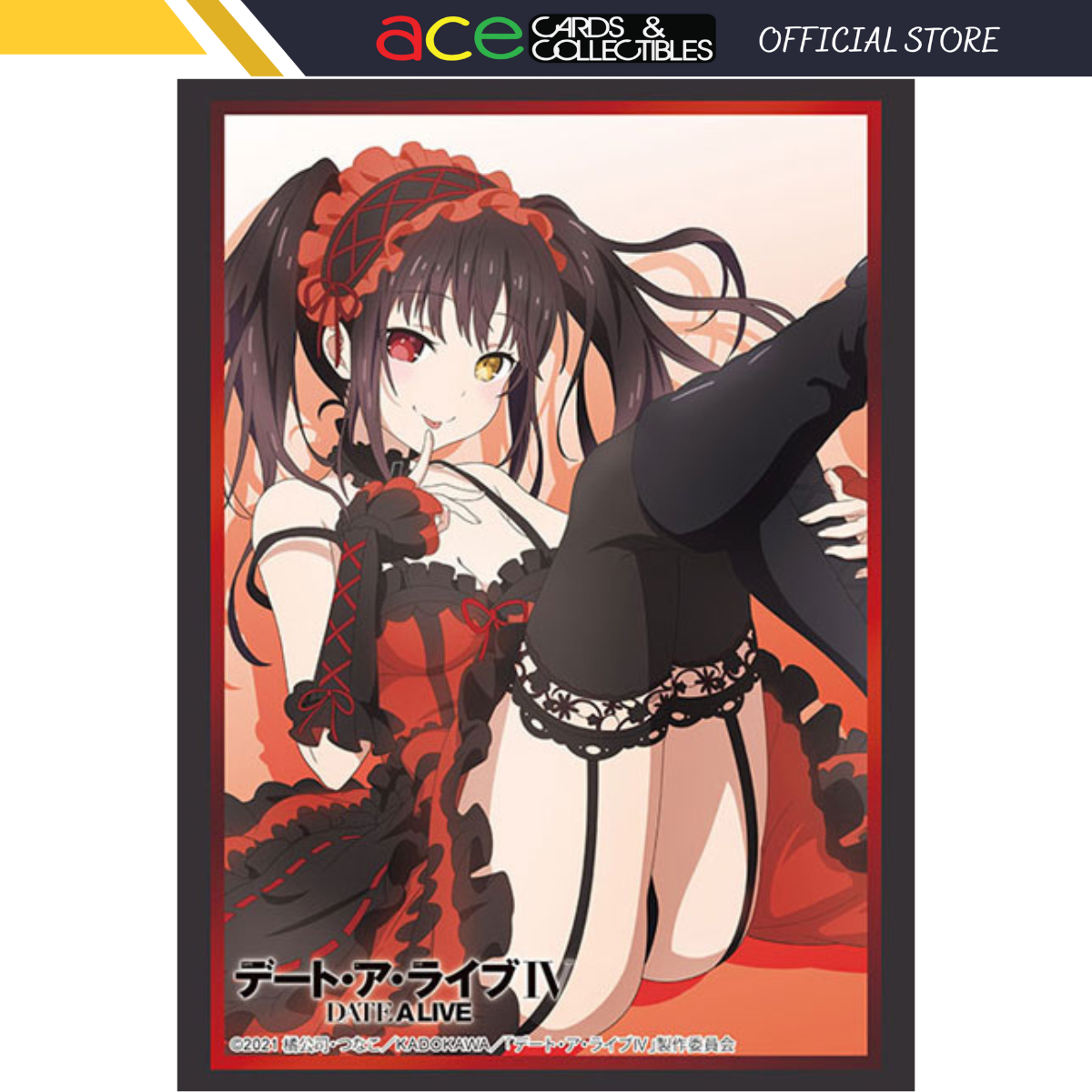 Bushiroad Sleeves Collection -Date A Live IV- &quot;Kurumi Tokisaki&quot; (Vol.4324)-Bushiroad-Ace Cards &amp; Collectibles