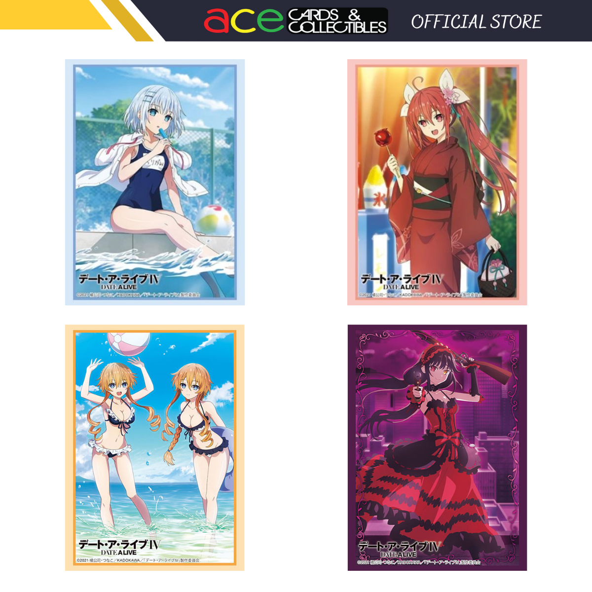 Bushiroad Sleeves Collection -Date A Live IV- Series-Vol.4344-Bushiroad-Ace Cards & Collectibles