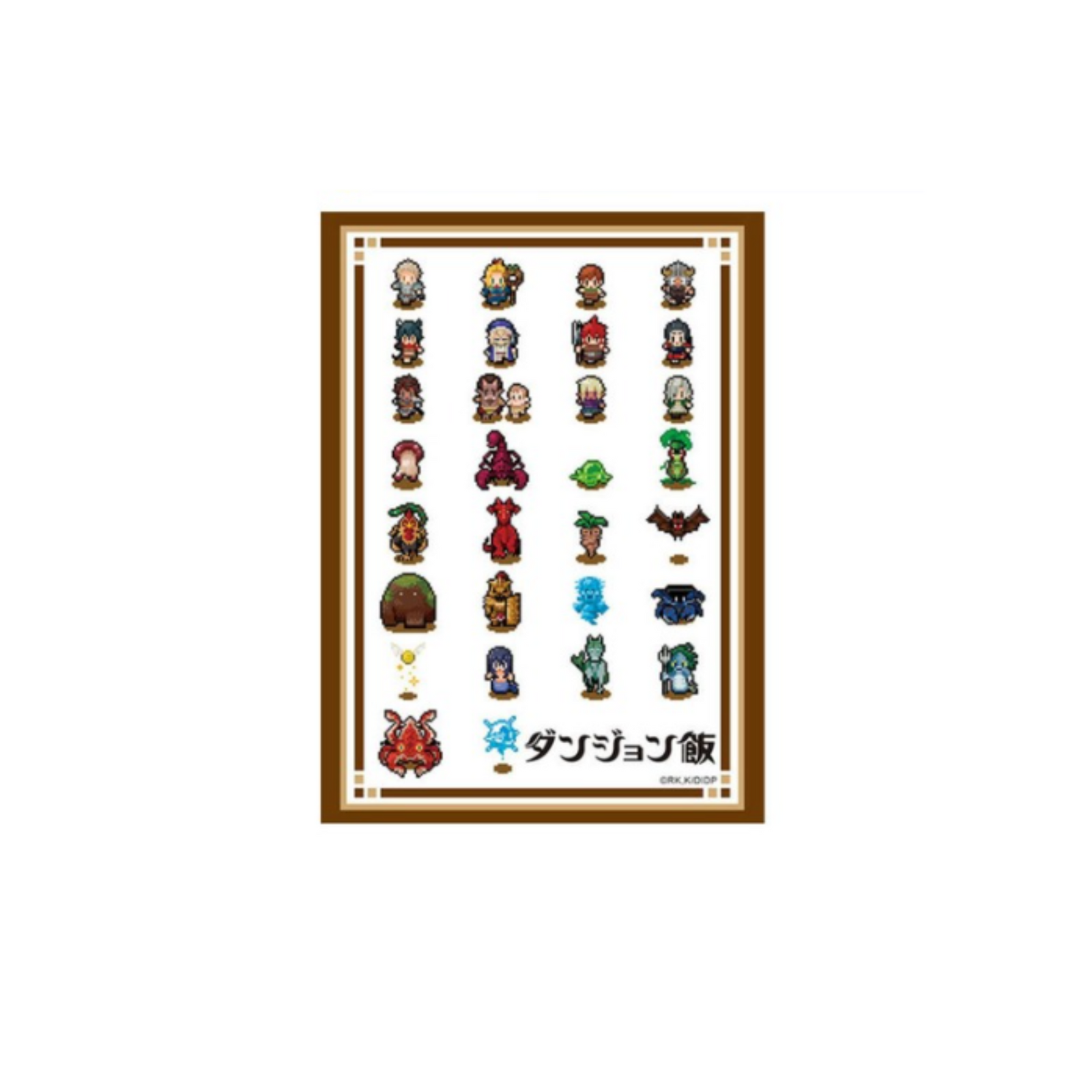 Bushiroad Sleeves Collection -Delicious In Doungeon- "Pixel Art Ver." (Vol.4232)-Bushiroad-Ace Cards & Collectibles