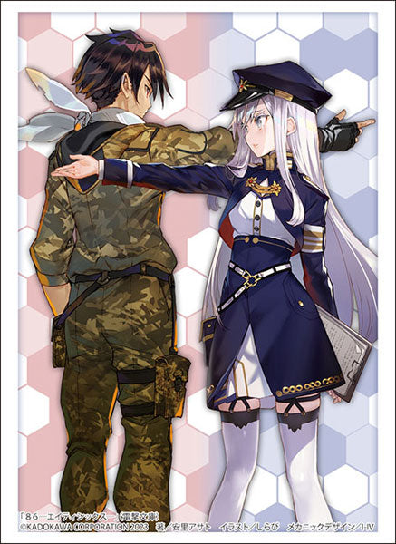 Bushiroad Sleeves Collection -Dengeki Bunko 86-Eighty Six- "Shinei Nozen & Vladilena Milize" (Vol.4092)-Bushiroad-Ace Cards & Collectibles